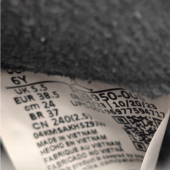 Nike Air Jordan Spizike Low Basketball Shoes Sneakers Black/Red Size US6Y EU38.5 - Picture 7 of 11